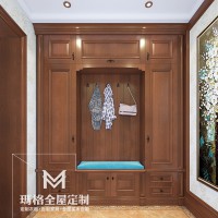 《盖茨比》系列产品-玄关 经典实木M05